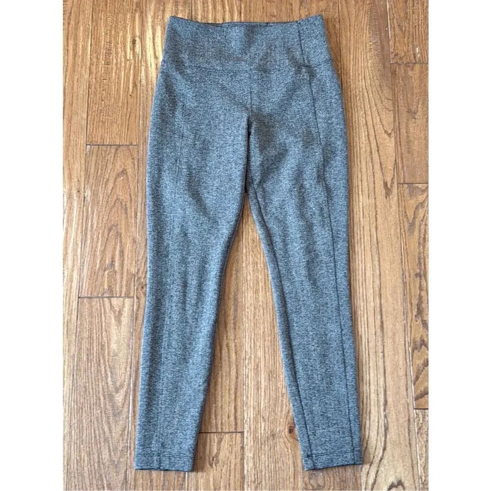 Athleta grey Delancey herringbone tight size xs - Picture 4 of 12